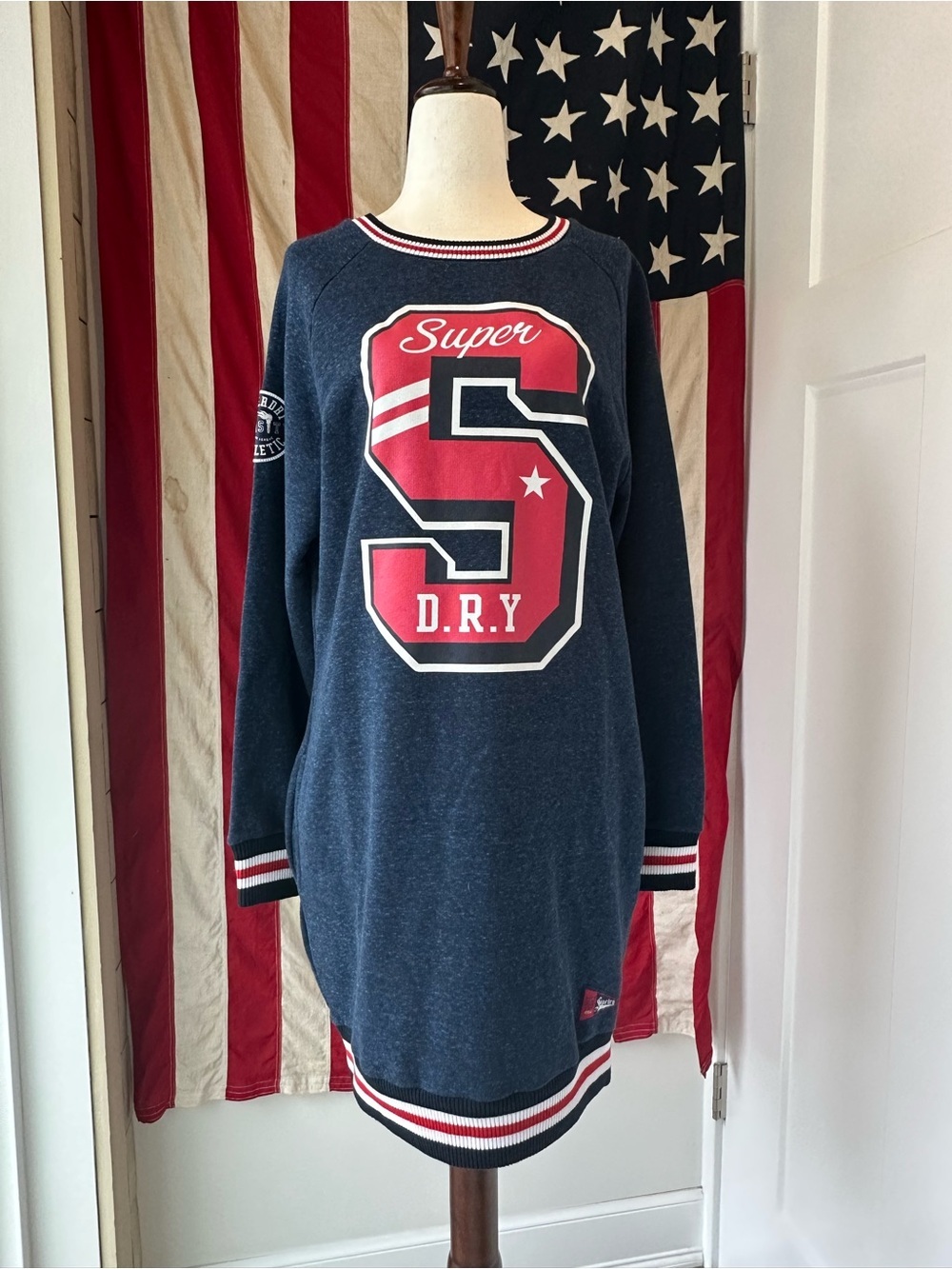 Dress Superdry Charlie Varsity S Small - Picture 11 of 15
